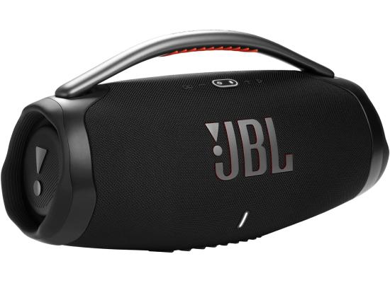 JBL Boombox 3 Portable Bluetooth Speaker with Massive Sound, Deepest Bass, IPX7 Waterproof, 24H Playtime, PartyBoost - Black